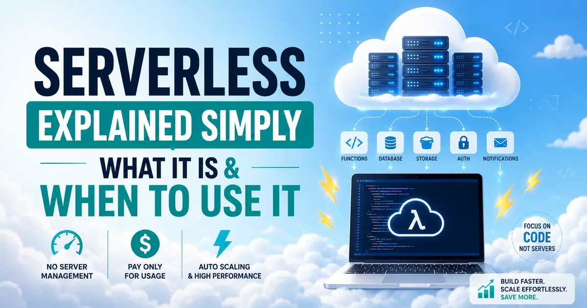What Is Serverless Computing and Should You Actually Use It? (2026 Guide)