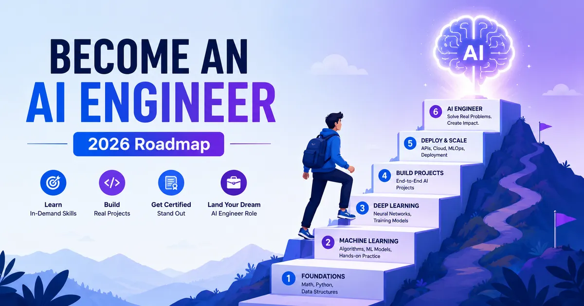 How to Become an AI Engineer in 2026: A Realistic Roadmap (Not a Hype Reel)
